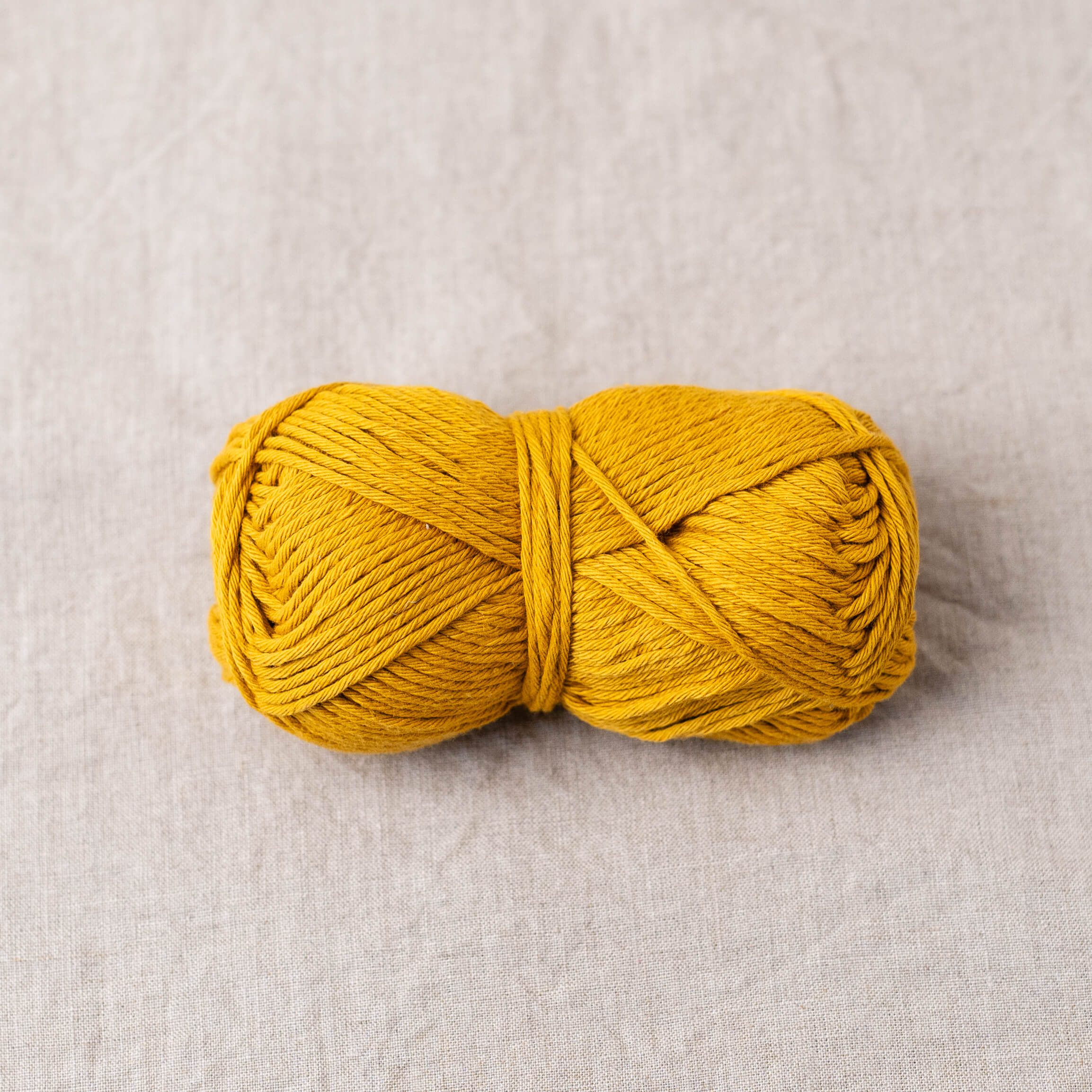 100% cotton yarn Mustard